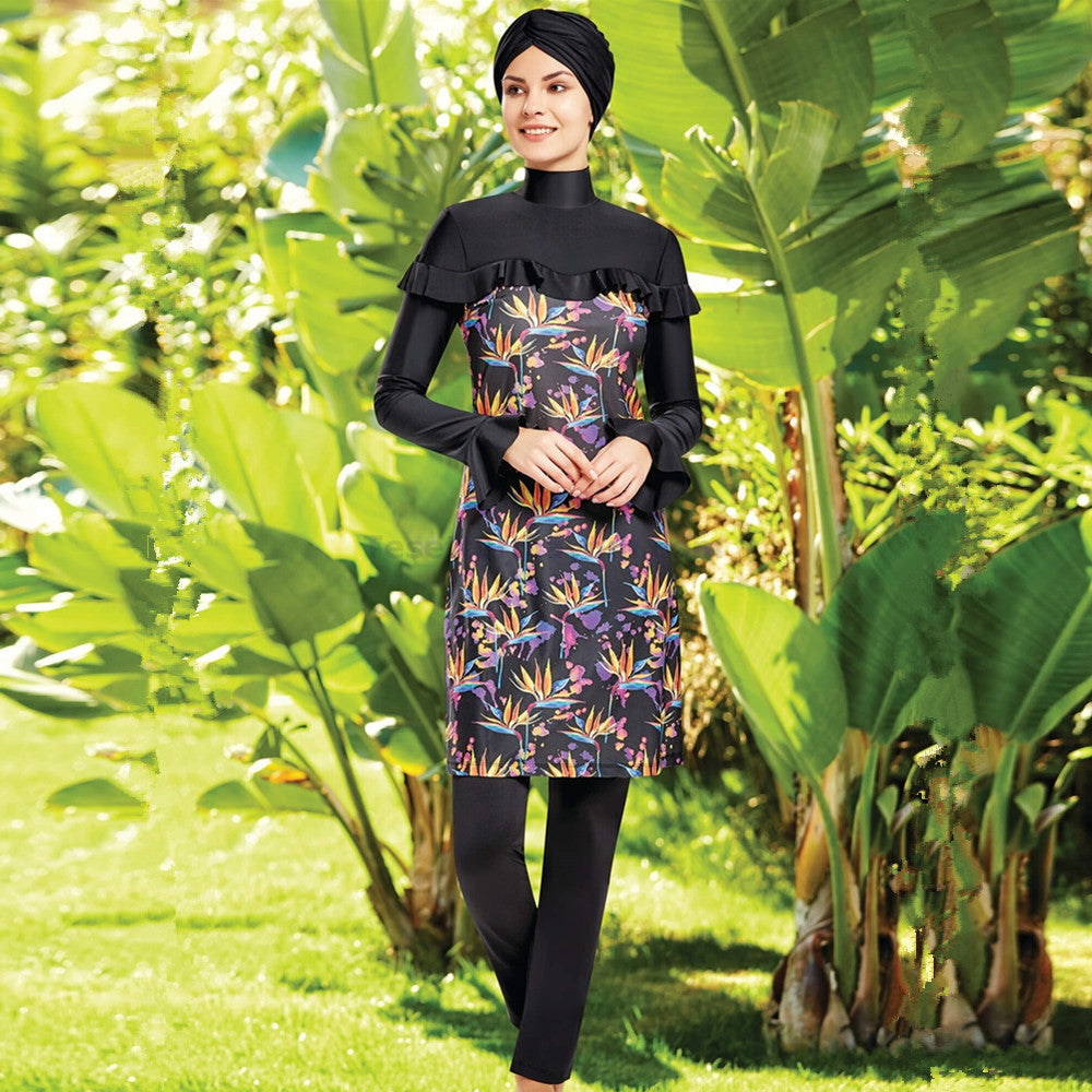 Floral Burkini Set