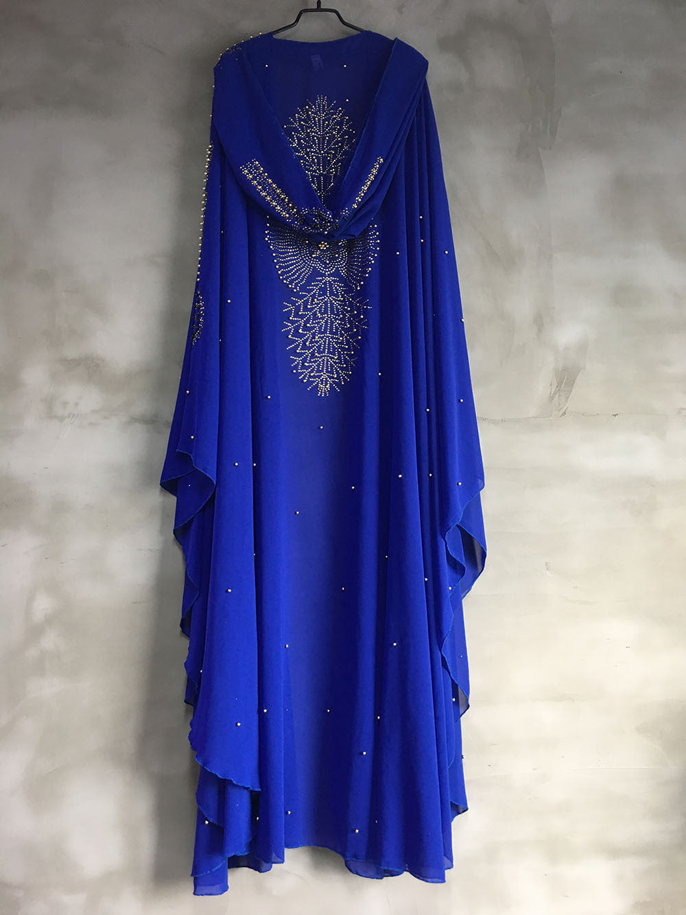 Batwing Kaftan mit Strass-Steinen