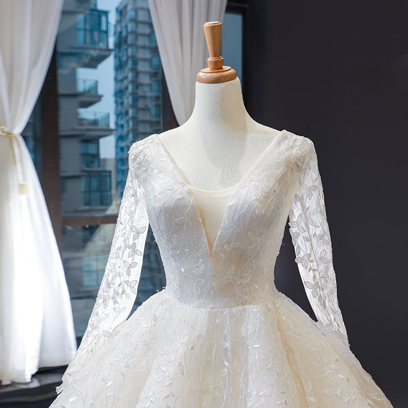 Nikkah Hochzeitskleid High Waisted