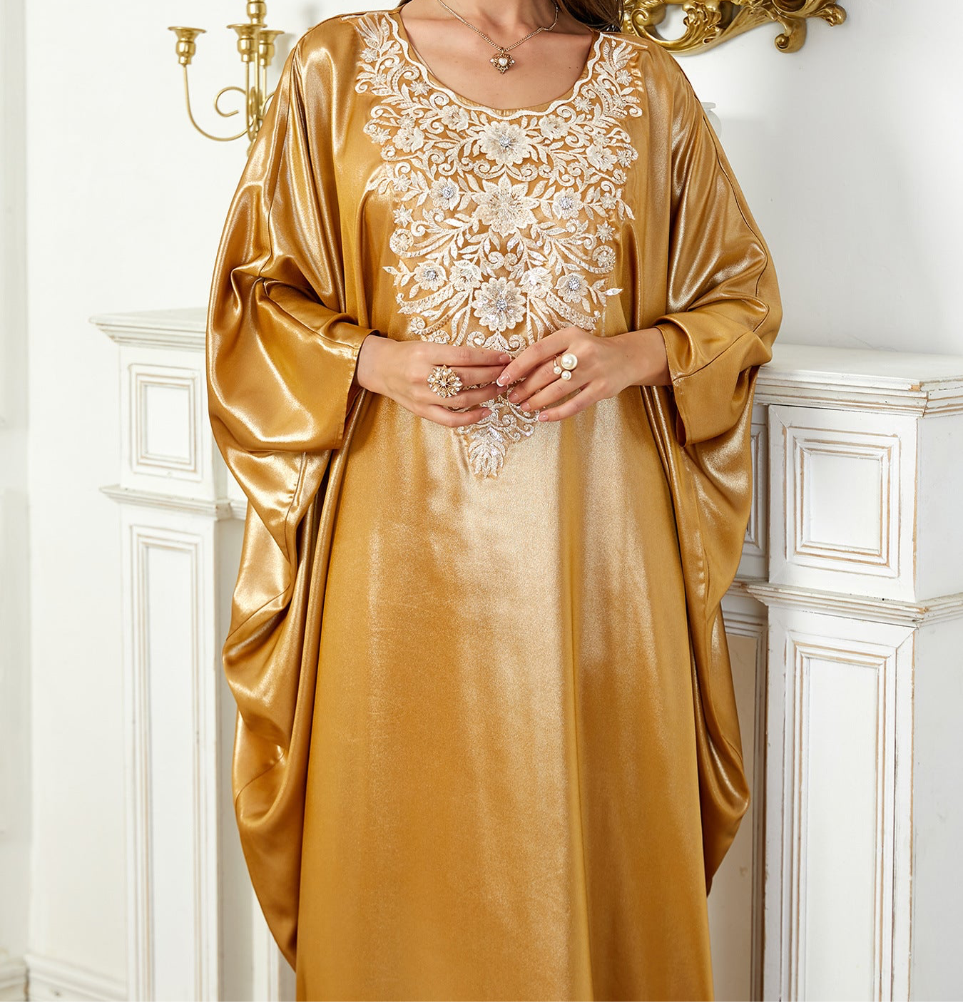 Dubai Silk Kaftan
