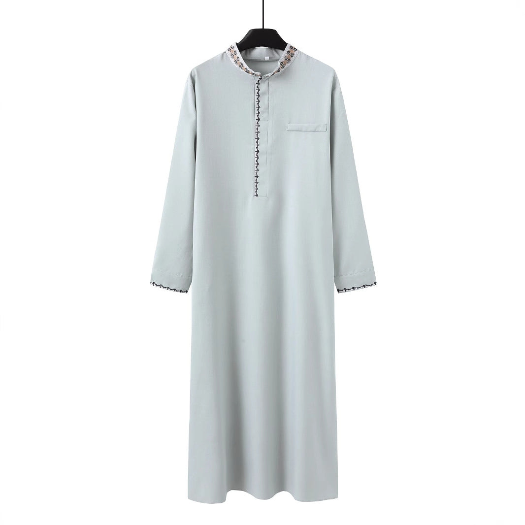 Elham Rundhals Robe