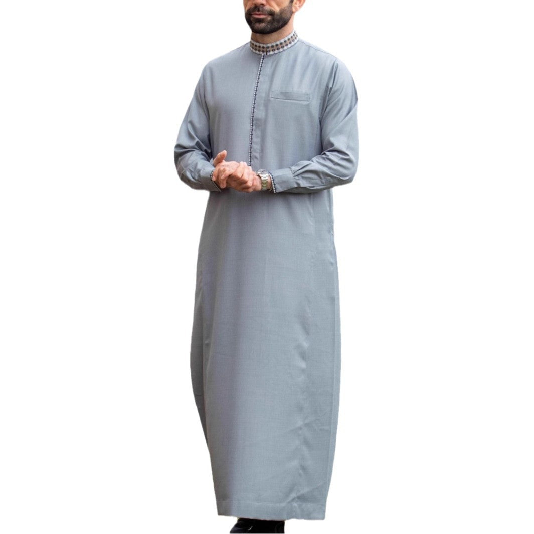 Elham Rundhals Robe