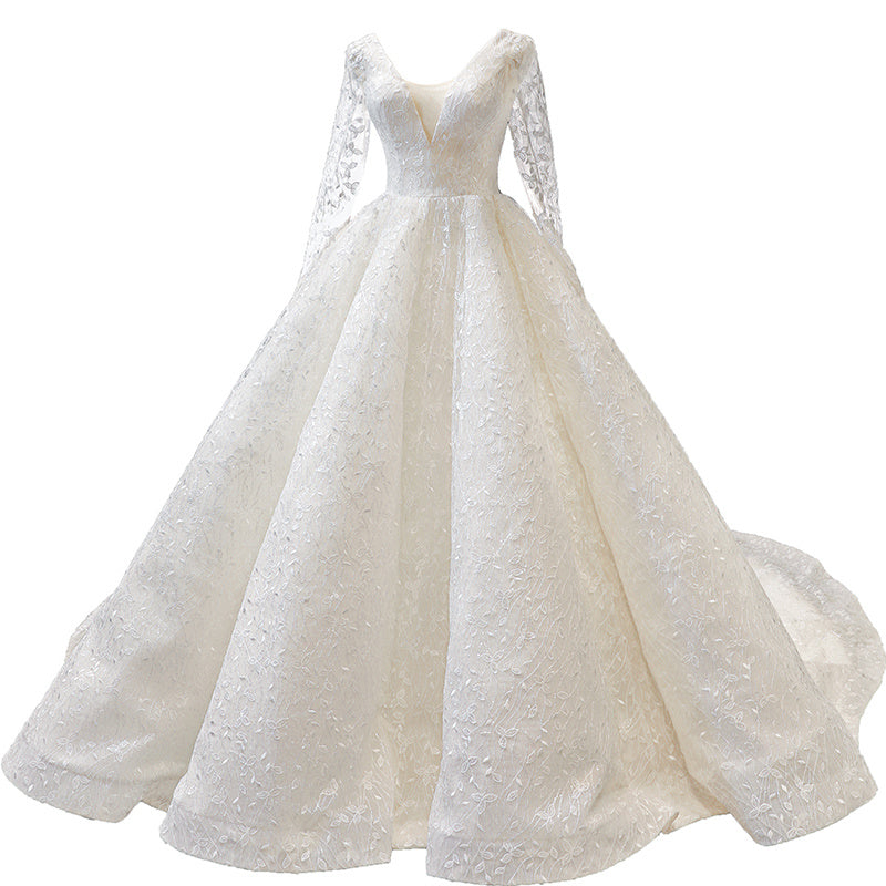 Nikkah Hochzeitskleid High Waisted