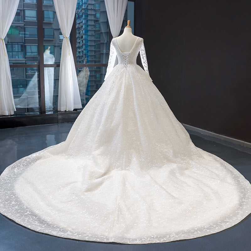 Nikkah Hochzeitskleid High Waisted