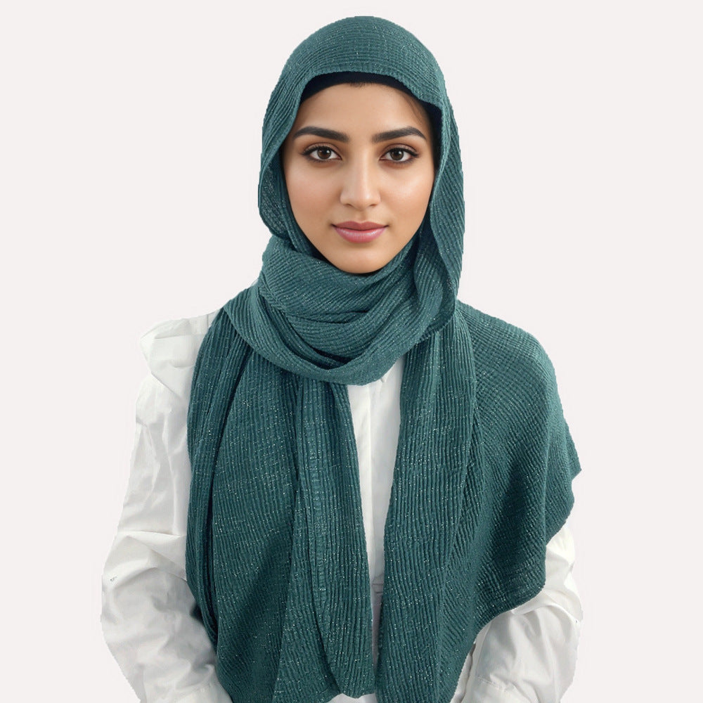 Bügelfreier Silk-Hijab