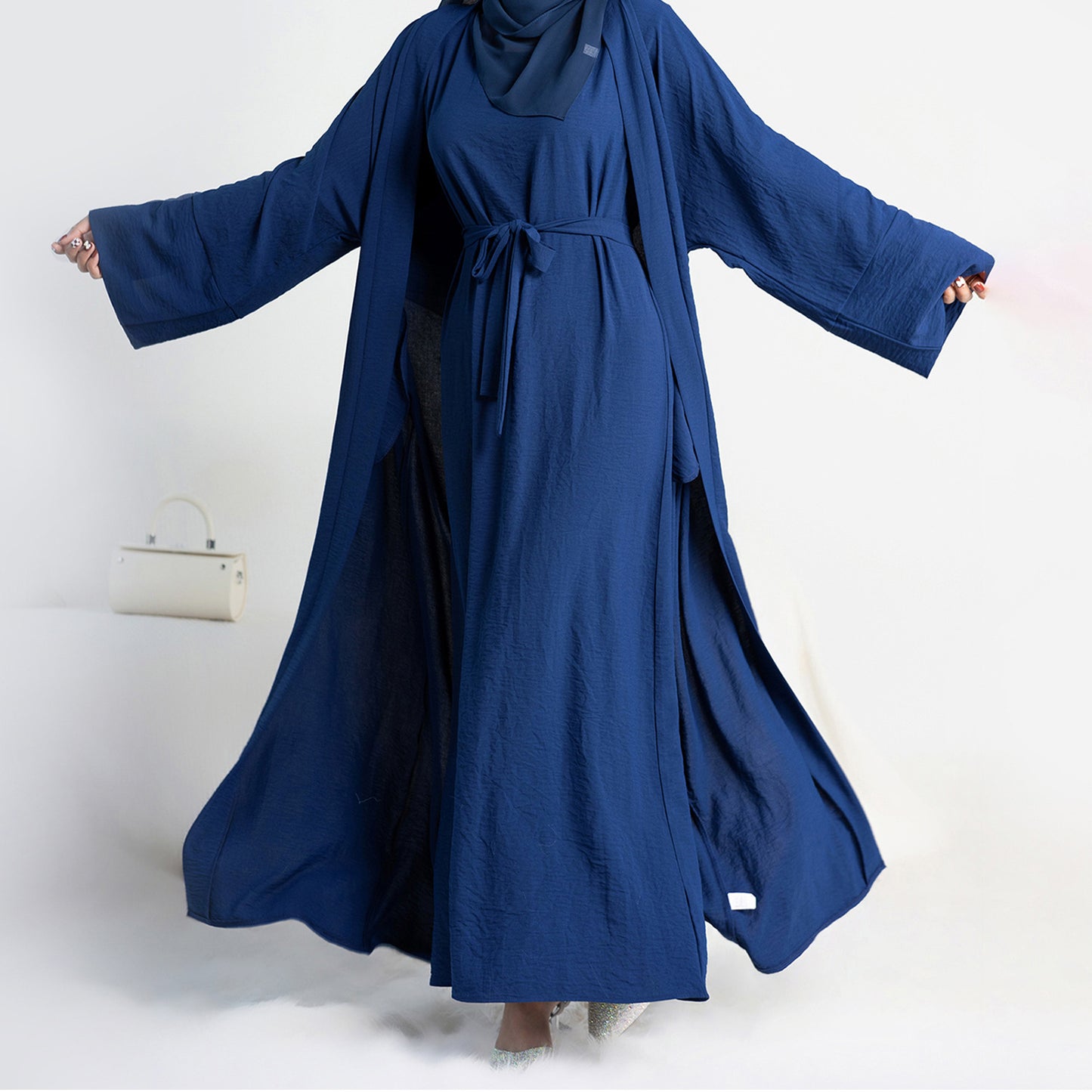 2-teiliges Abaya Set aus Baumwolle