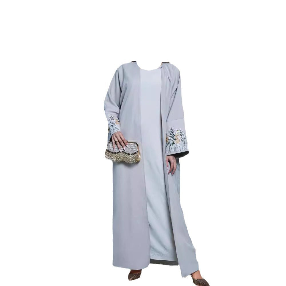 Dubai Abaya mit Stickerei