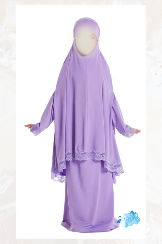 Kinder Abaya-Set