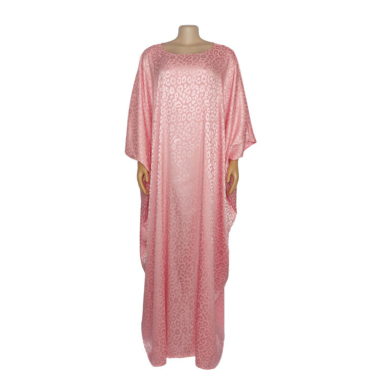 Satin Kaftan mit Muster