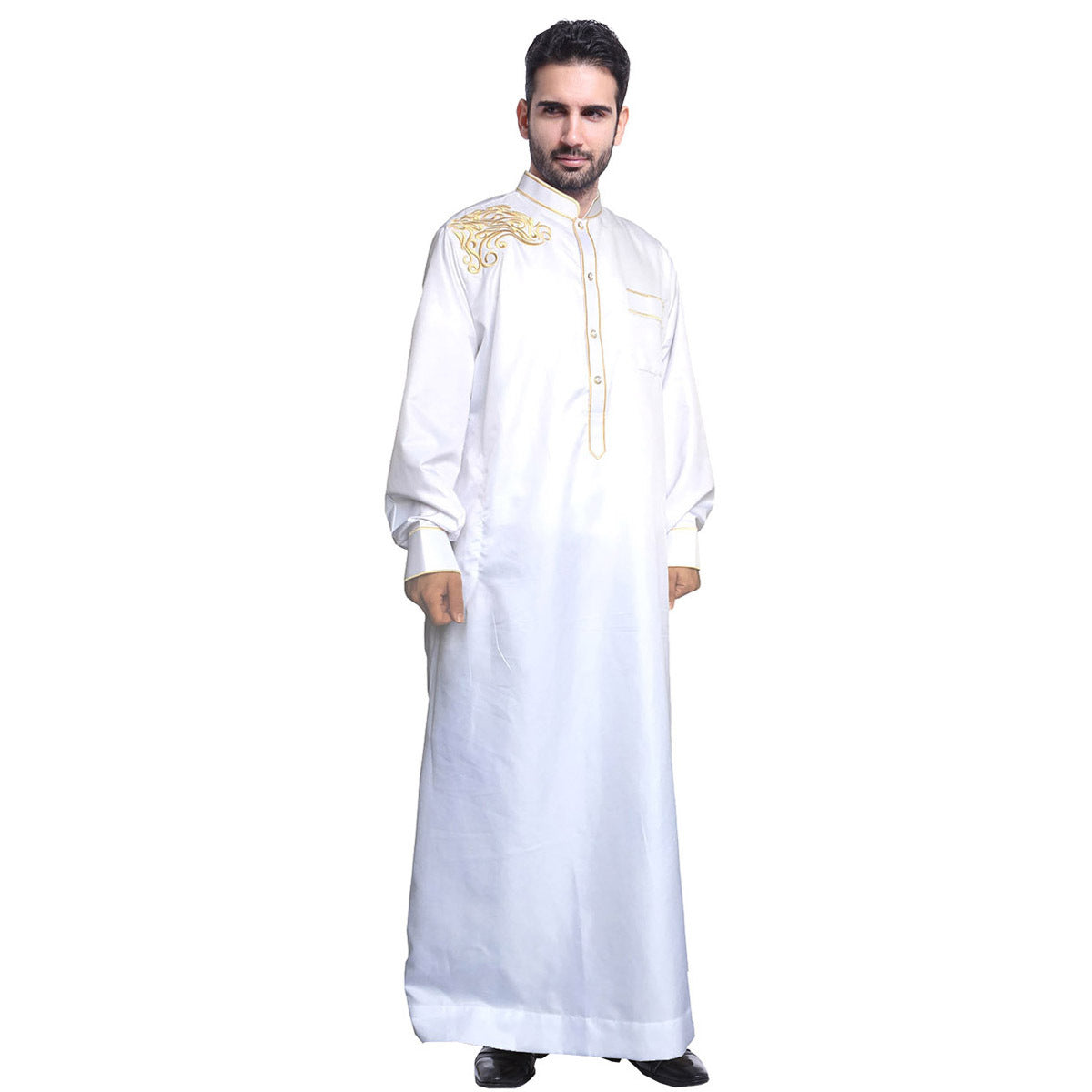 Herren Robe mit Stickerei