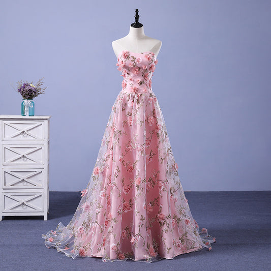 Floral Elham Ballkleid