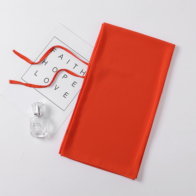 Chiffon Hijab mit Bund