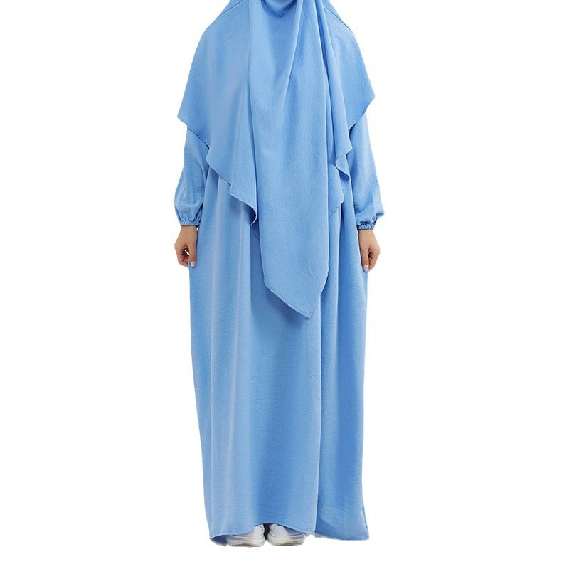 Khimar + Maxi-Kleid