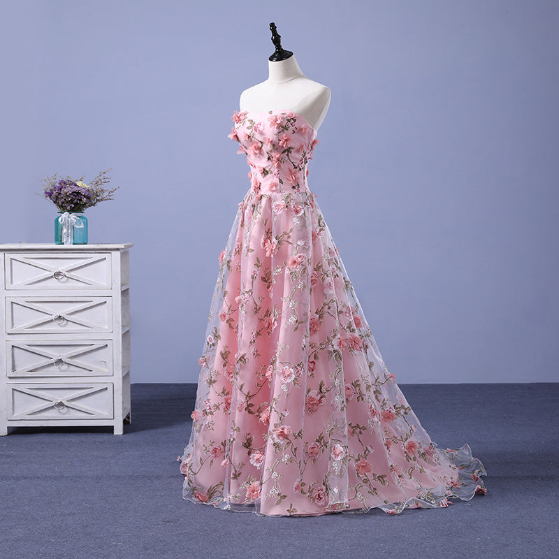 Floral Elham Ballkleid