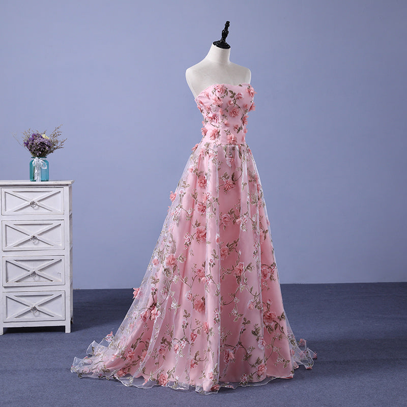 Floral Elham Ballkleid