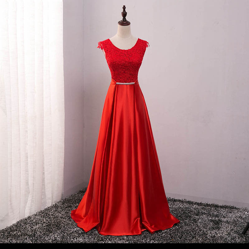 Chiffon long evening dress