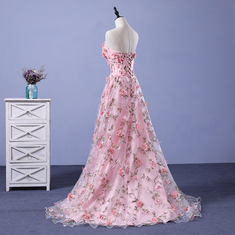 Floral Elham Ballkleid