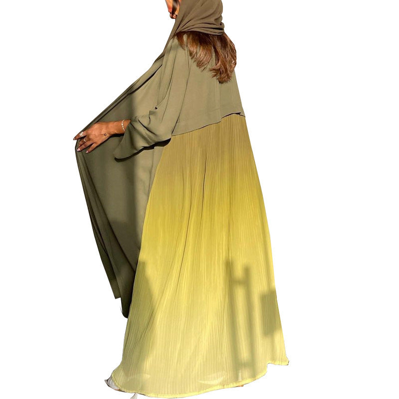 Chiffon Ombré Abaya