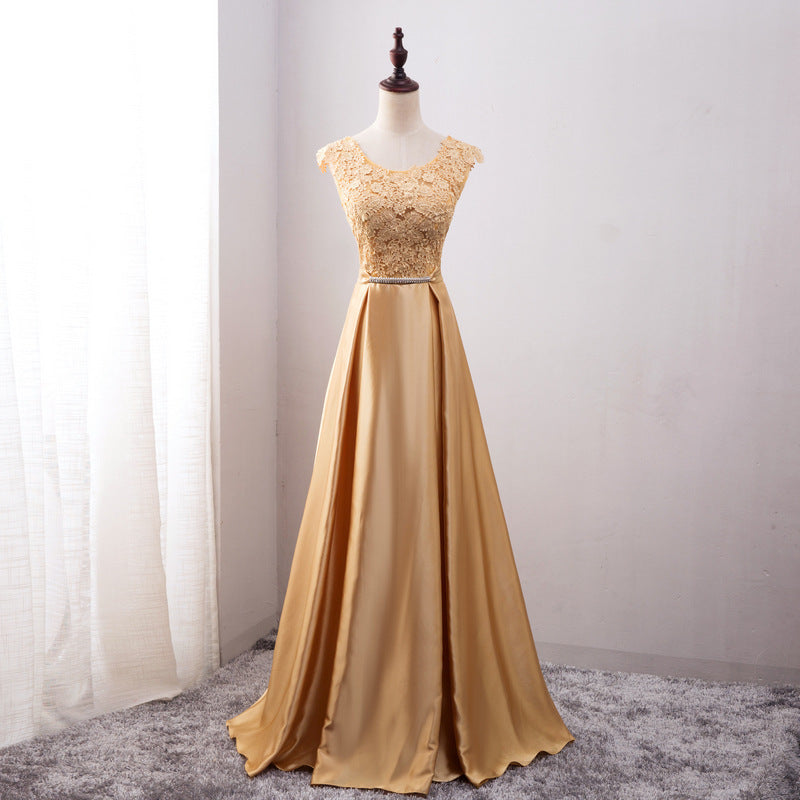 Chiffon long evening dress