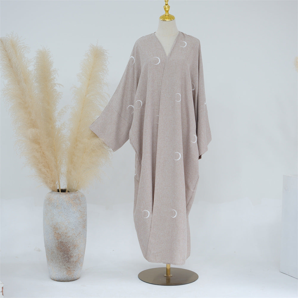 Dubai Halbmond Abaya Set