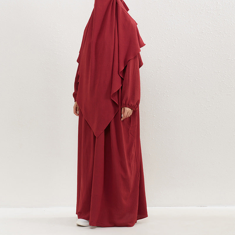 Khimar + Maxi-Kleid