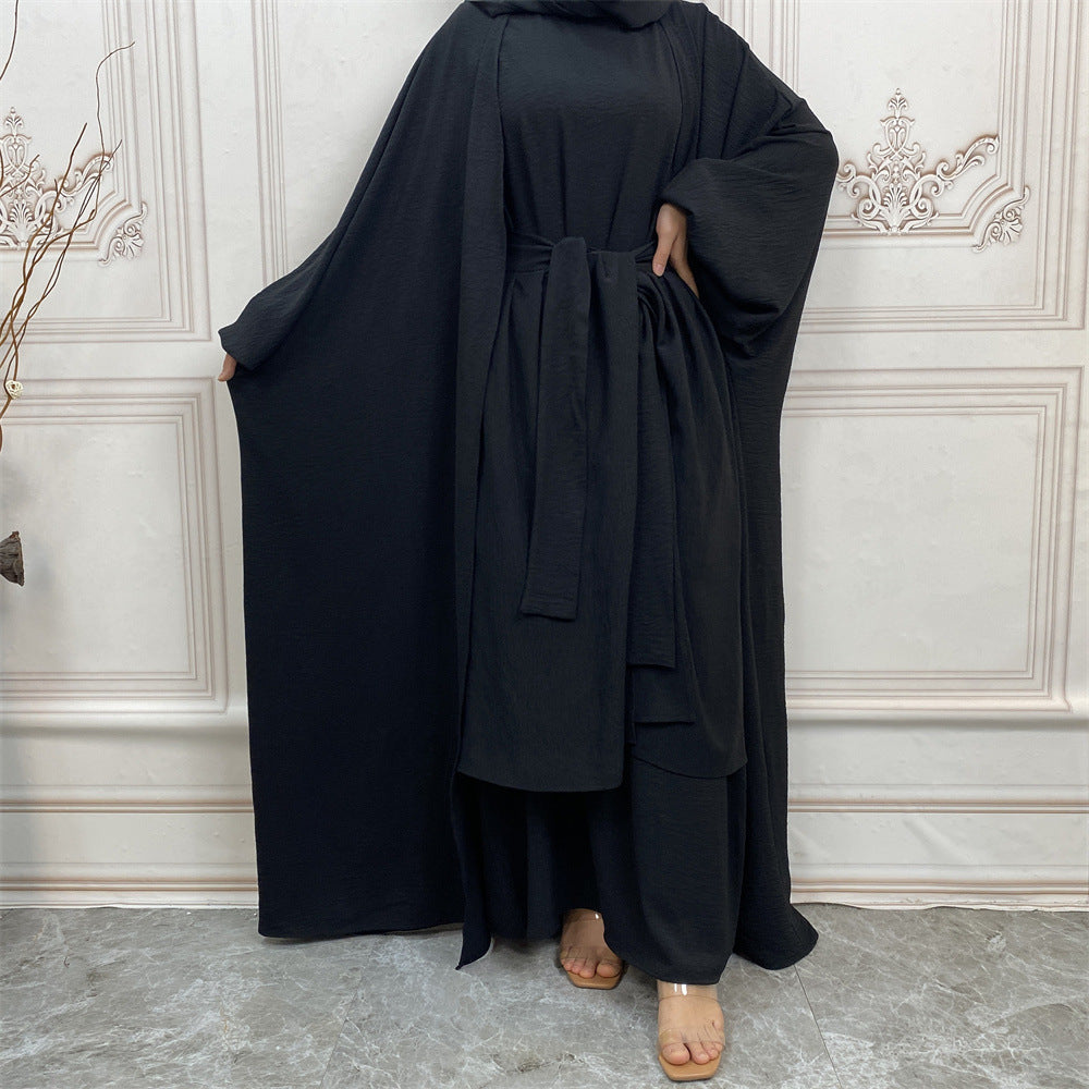 Dreiteiliges Abaya-Set