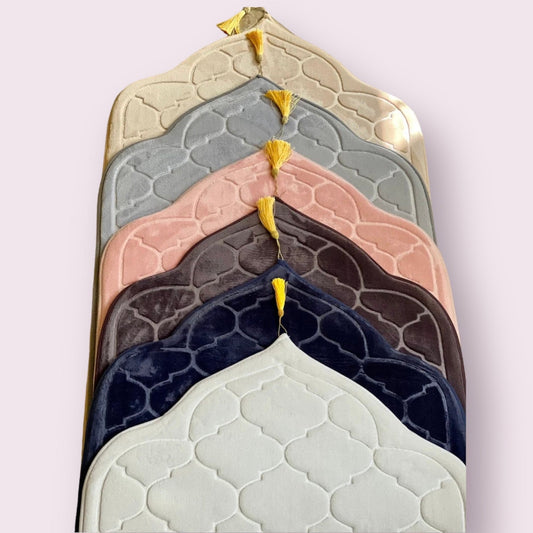 Gebetsteppich aus Samt