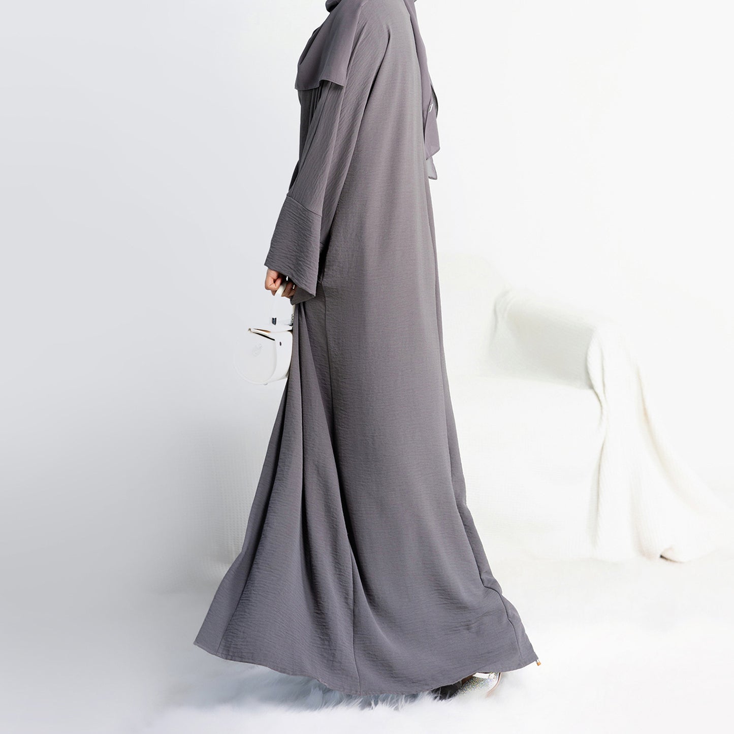 2-teiliges Abaya Set aus Baumwolle