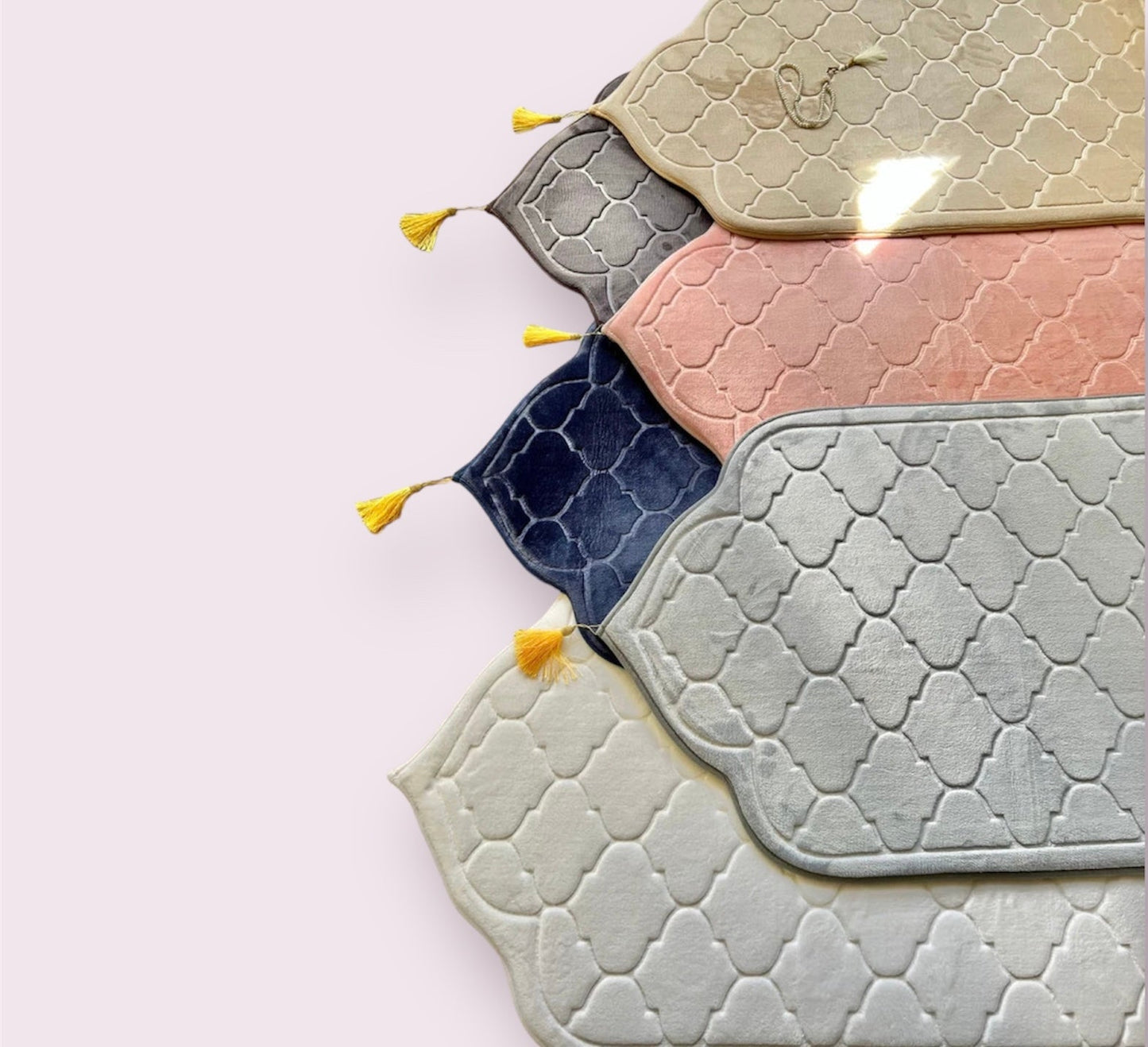 Gebetsteppich aus Samt