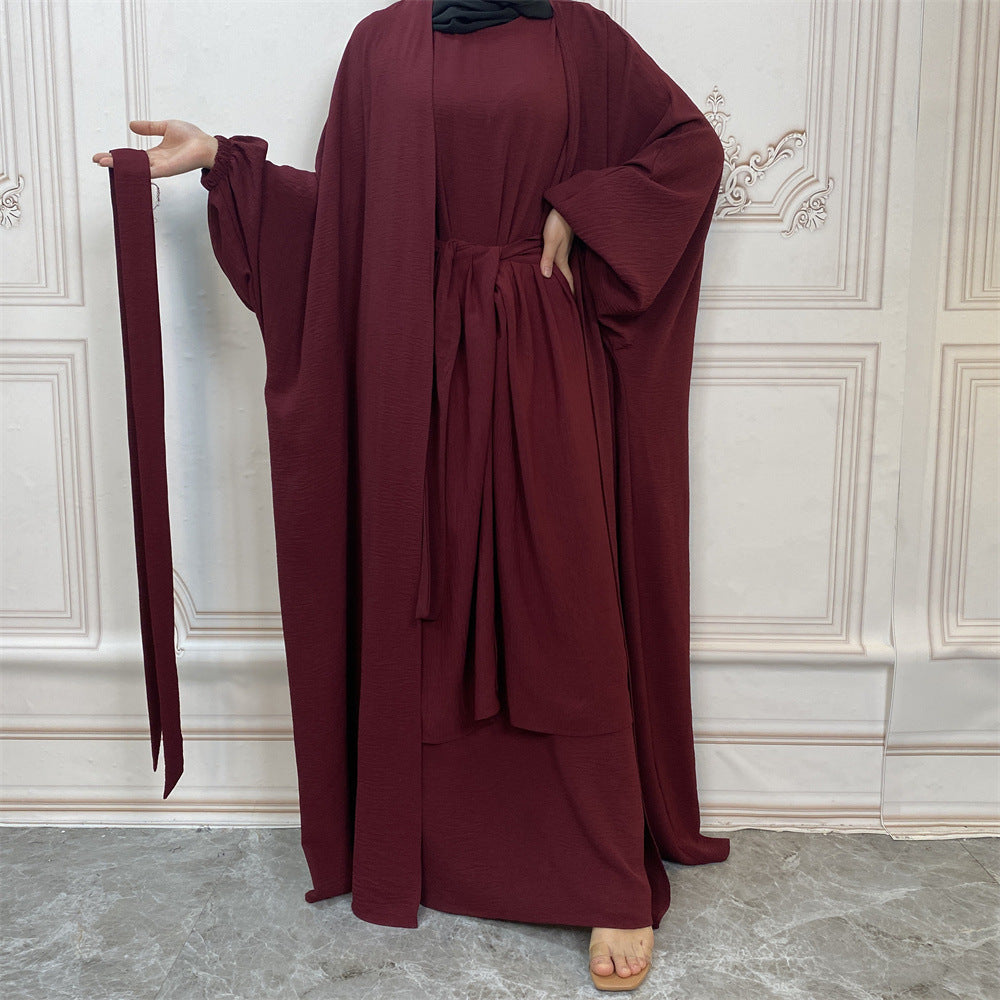 Dreiteiliges Abaya-Set