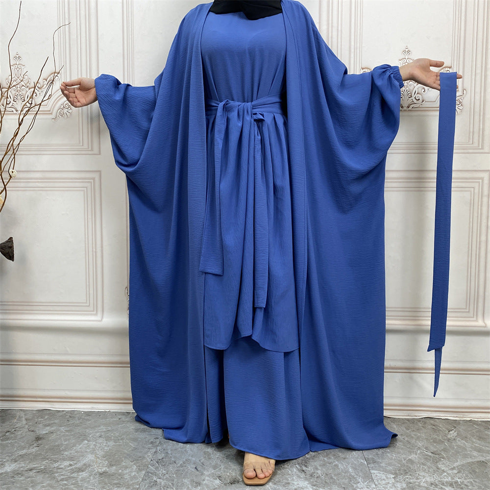 Dreiteiliges Abaya-Set