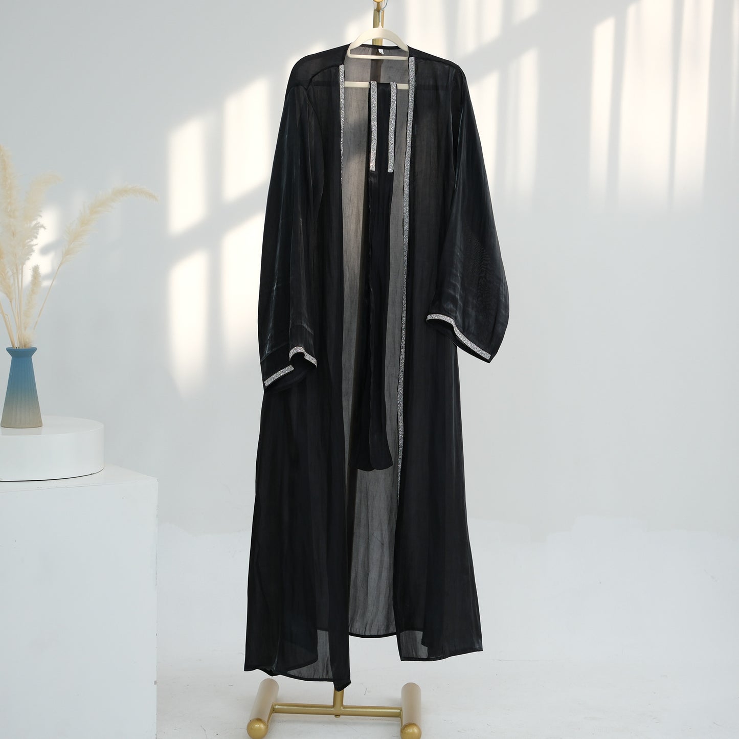 Dubai Sultan Abaya mit Strass