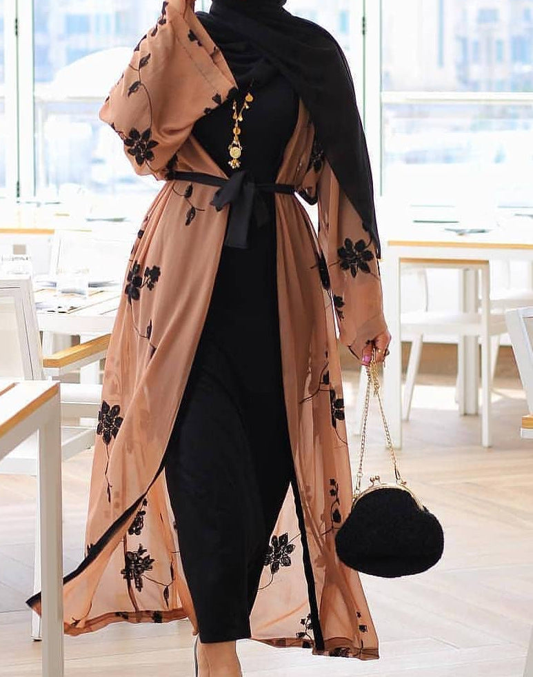 Blumen Abaya