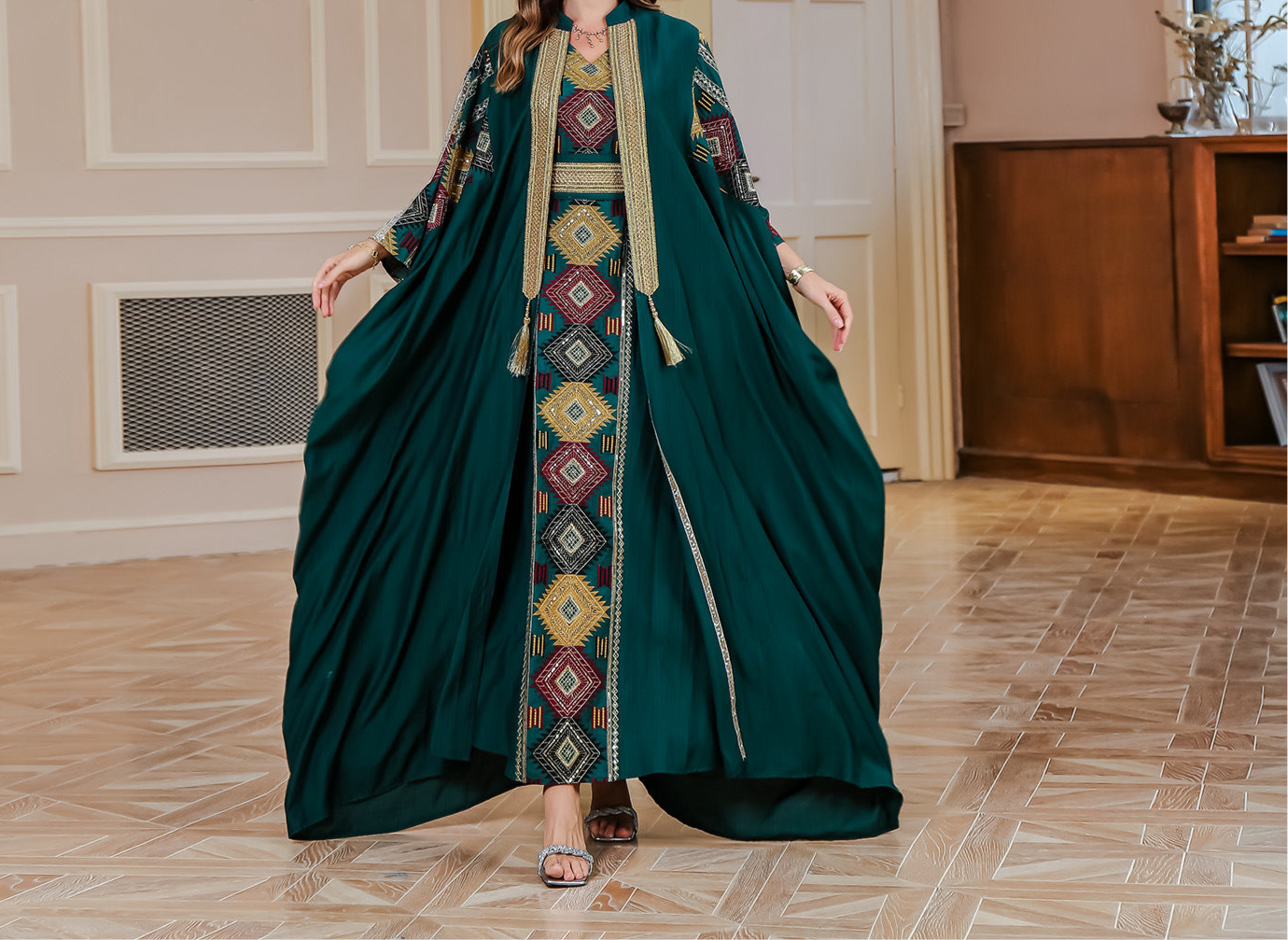 Palastine Zweiteiler Kaftan