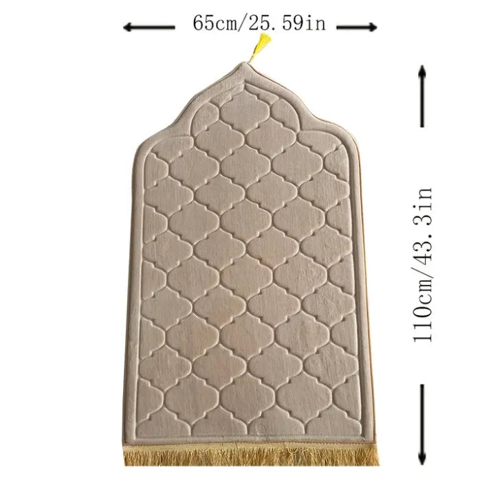 Gebetsteppich aus Samt