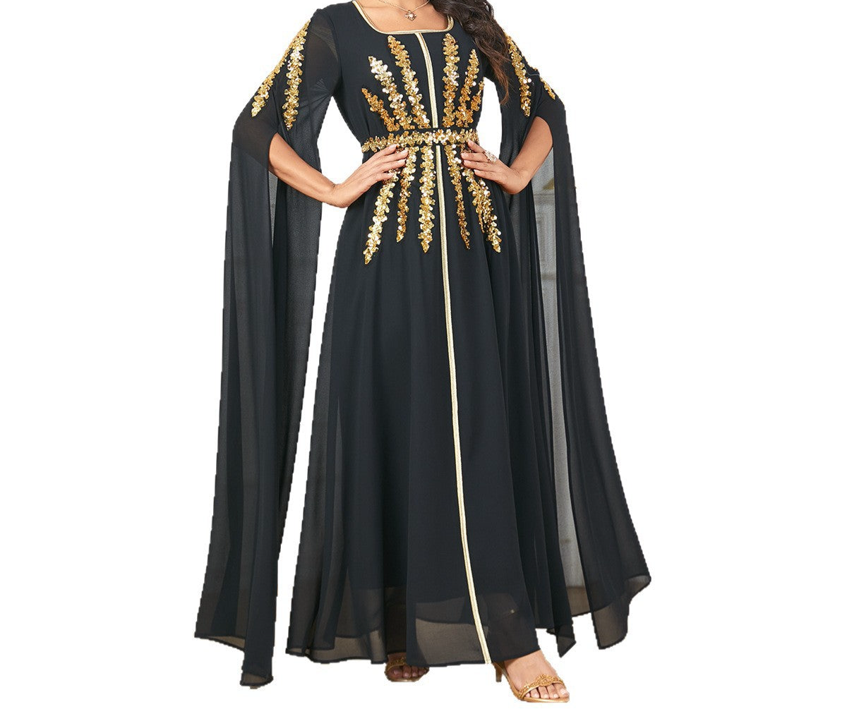 Arabischer Kaftan mit Stickerei