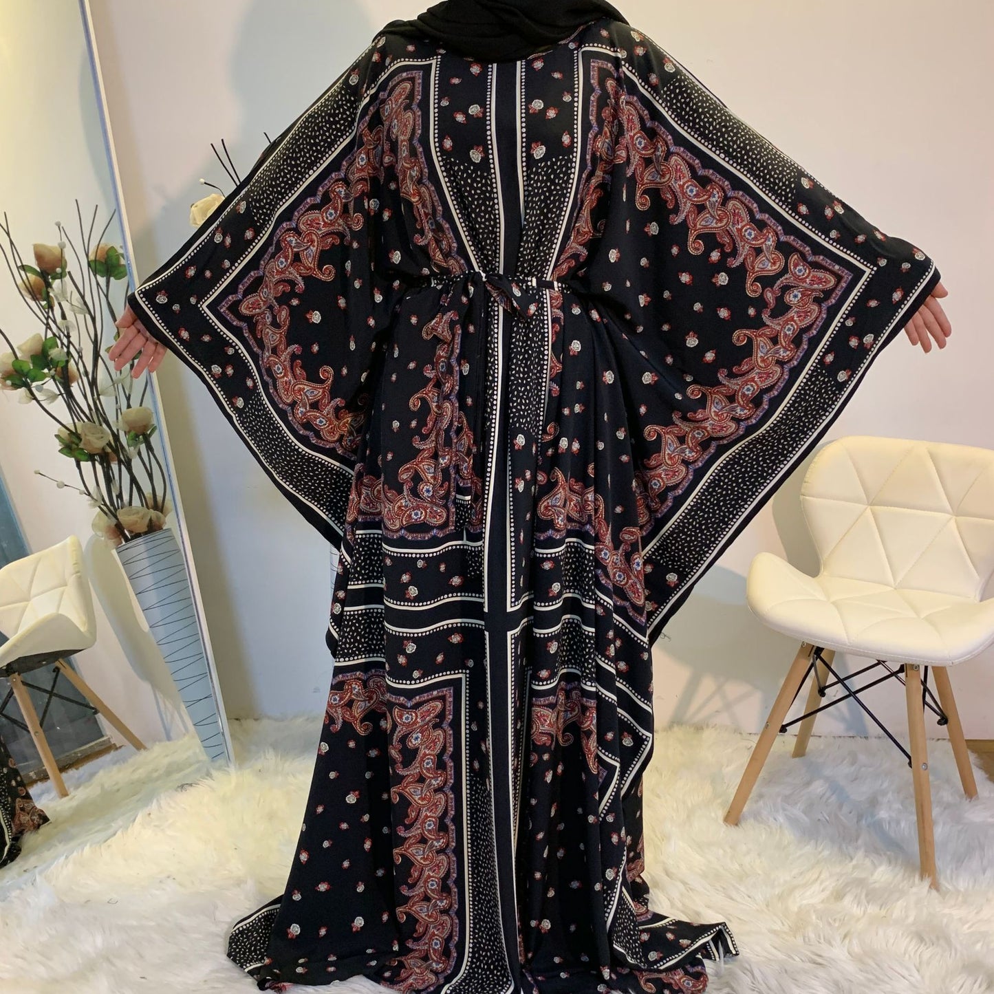 Buntes Batwing Kimono