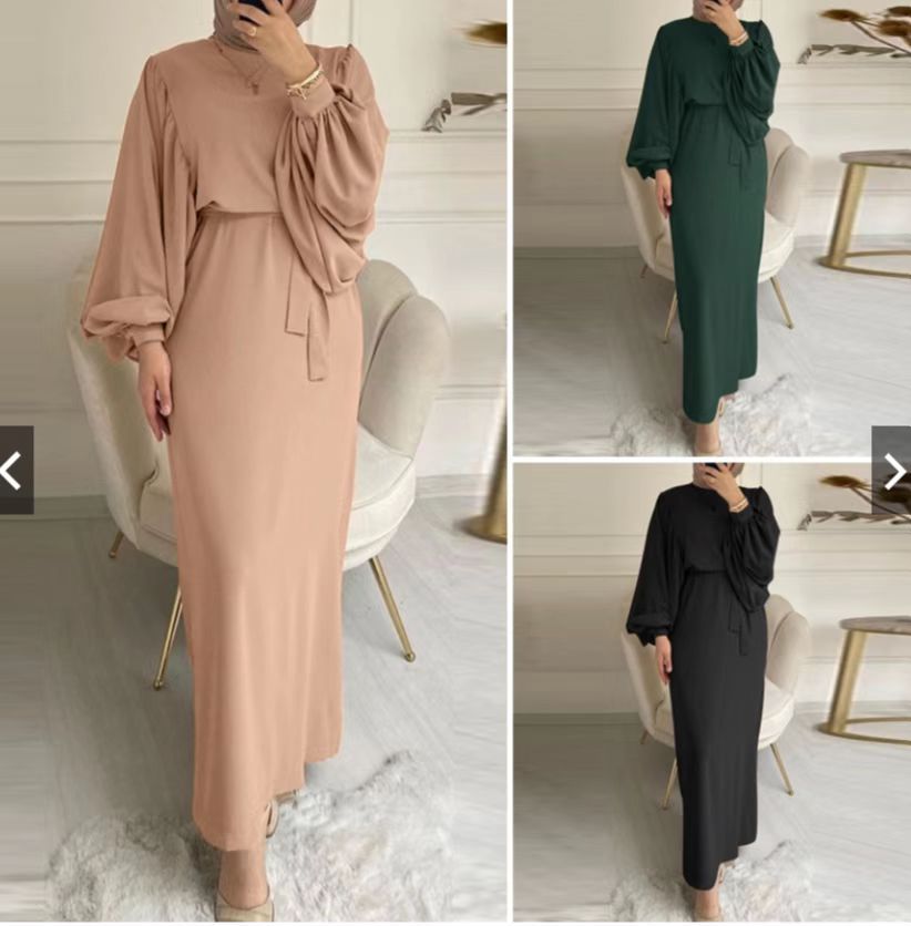 Sana Basic Maxi-Kleid