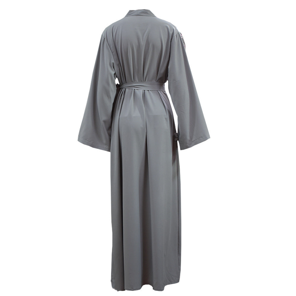 Royal Abaya mit Blumenverzierung