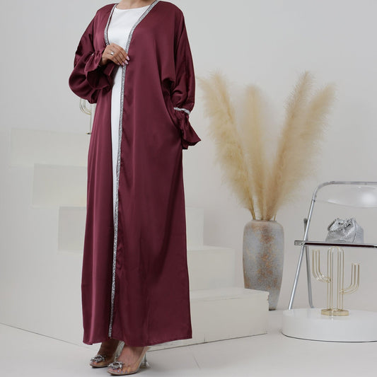 Abaya-Set mit Stickerei