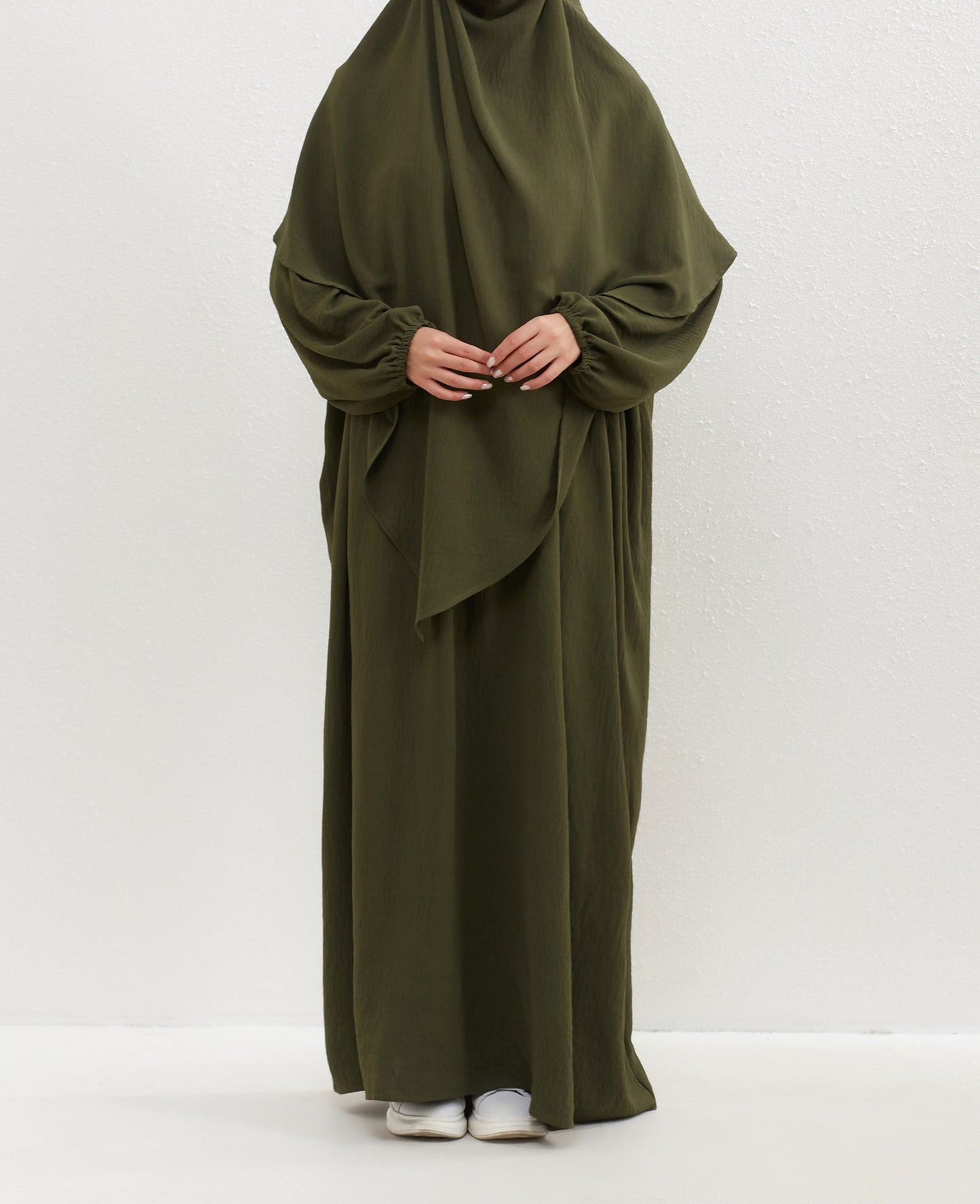 Khimar + Maxi-Kleid