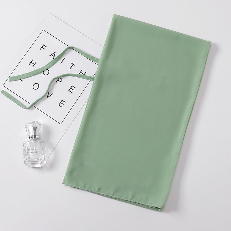 Chiffon Hijab mit Bund