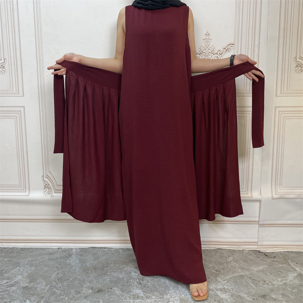 Dreiteiliges Abaya-Set