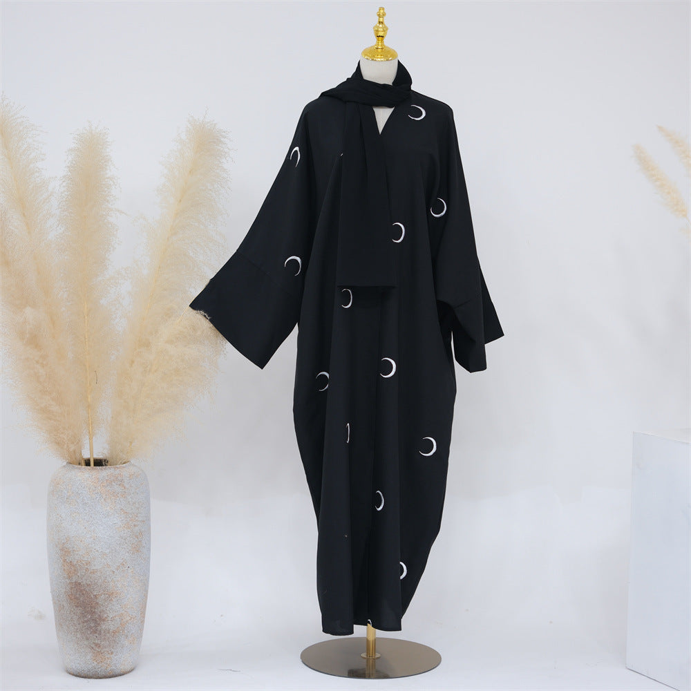 Dubai Halbmond Abaya Set