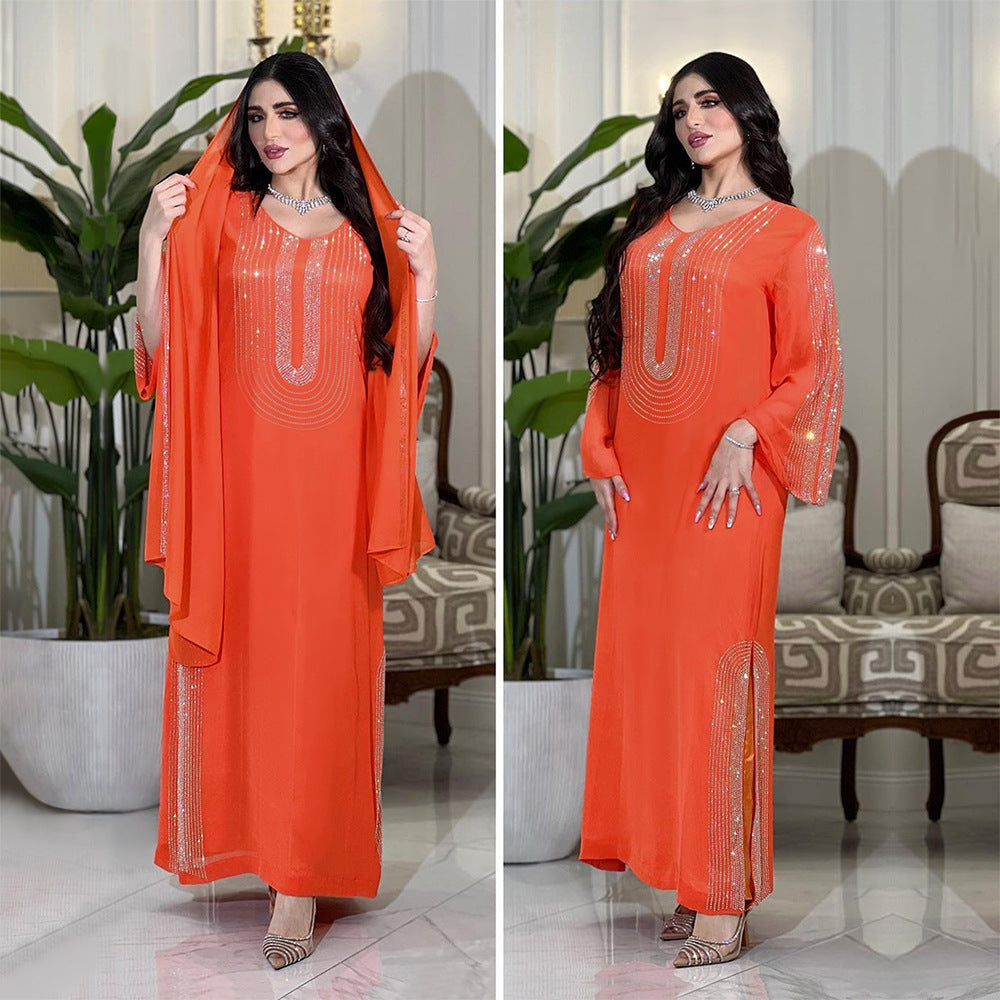 Arbischer Kaftan Set mit Steinen