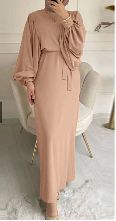 Sana Basic Maxi-Kleid