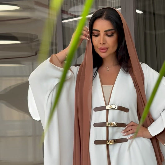 Royal Dubai Abaya mit Verschluss