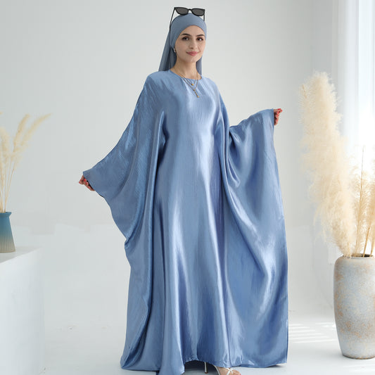 Tuba Satin Kaftan Set